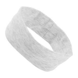 Ergonomic Design Headband Elastic Headband for Sport Gray